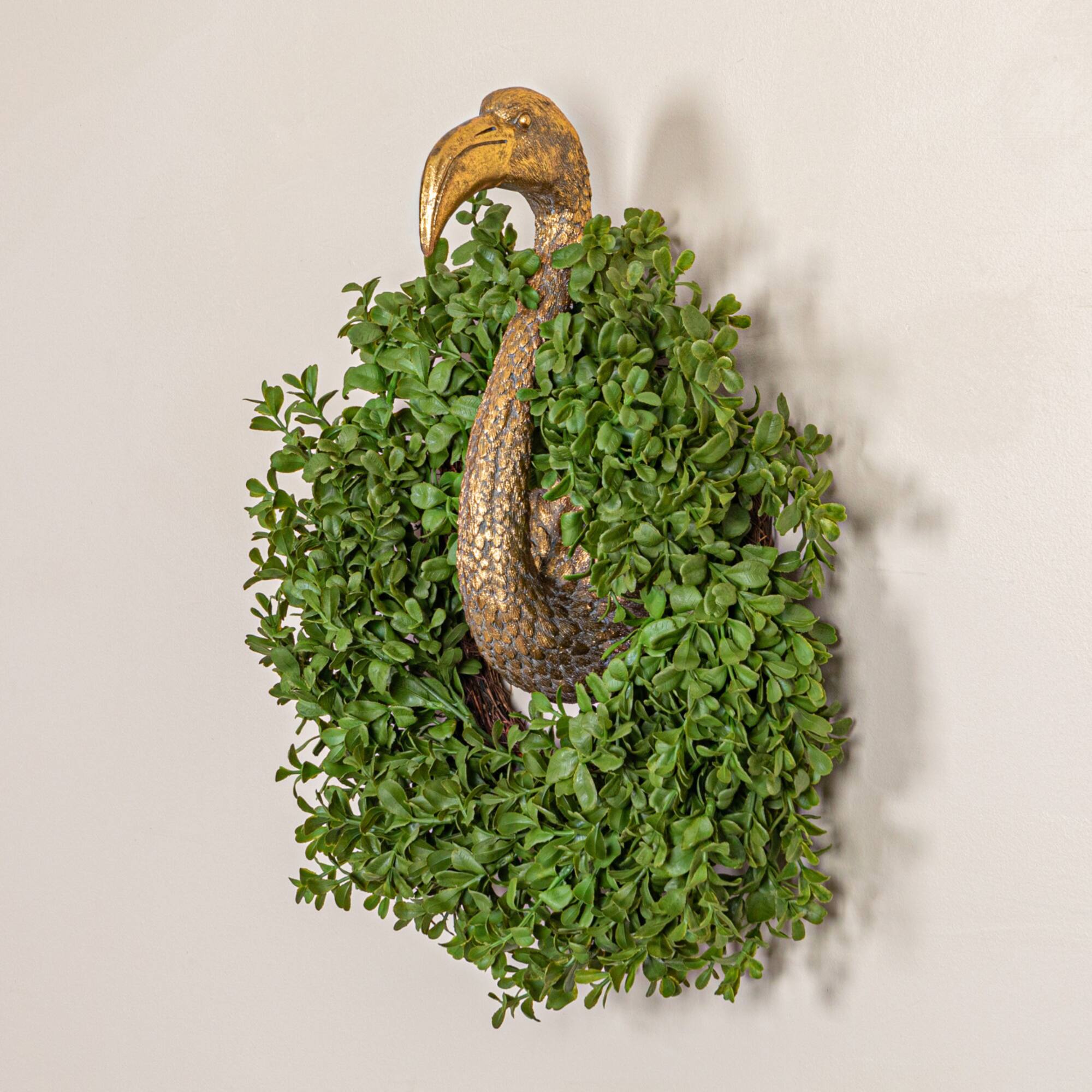 Hello Honey® 11.75" Gold Bird Head Wall Decoration